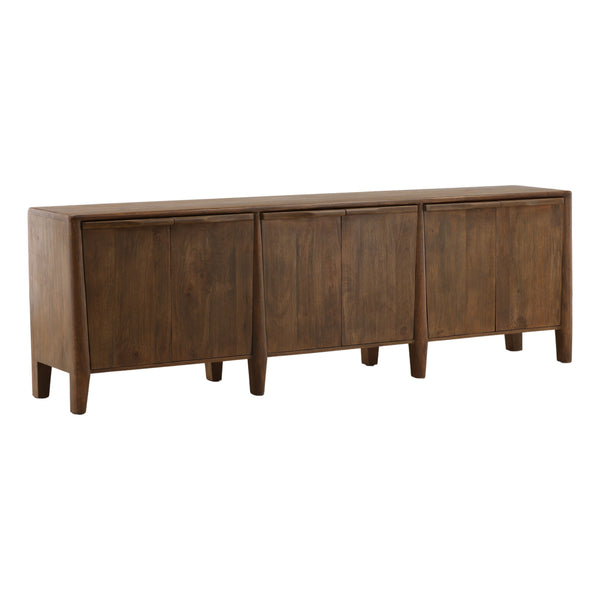 Dark Brown Mango Wood Sideboard