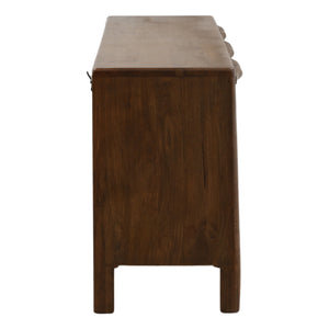 Dark Brown Mango Wood Sideboard