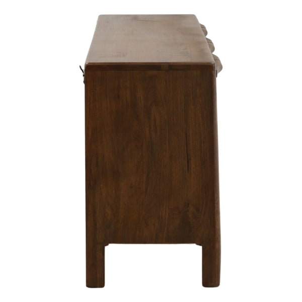Dark Brown Mango Wood Sideboard