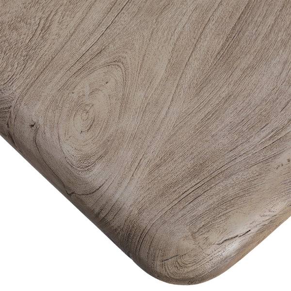 Acacia Wood Coffee Table - Weathered Natural