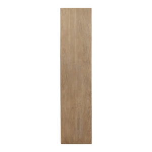Acacia Wood Bookcase - Weathered Natural