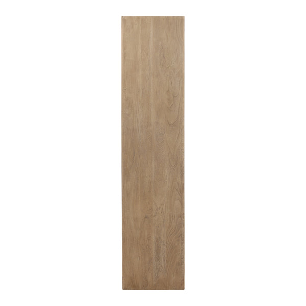 Acacia Wood Bookcase - Weathered Natural