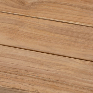 Teak Wood Outdoor Coffee Table - Natural