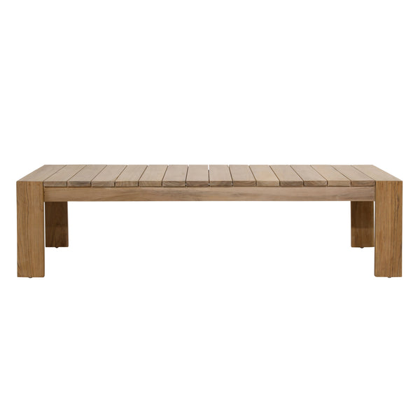 Teak Wood Outdoor Coffee Table - Natural