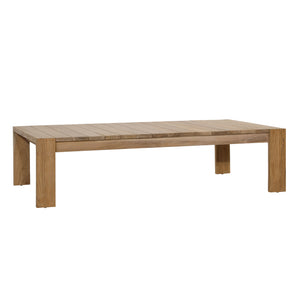 Teak Wood Outdoor Coffee Table - Natural