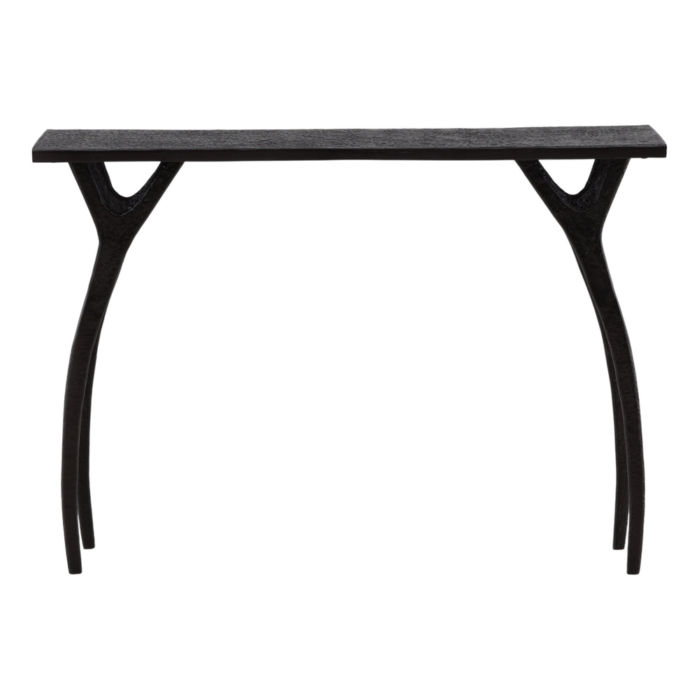 Black Metal Console Table