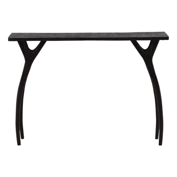 Black Metal Console Table