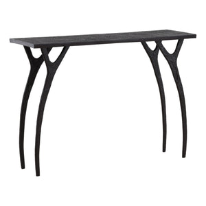 Black Metal Console Table