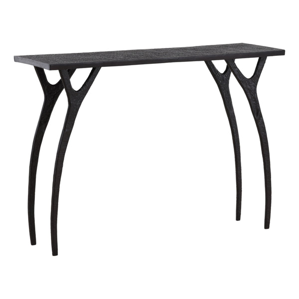 Black Metal Console Table