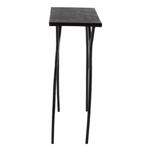 Black Metal Console Table