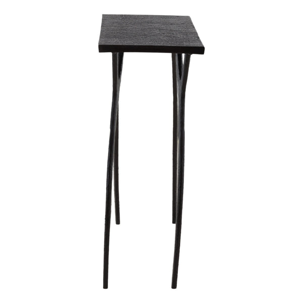 Black Metal Console Table