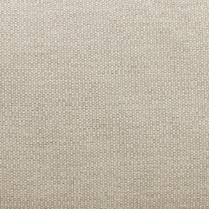 Outdoor Taupe Upholstered Teak Wood Sofa