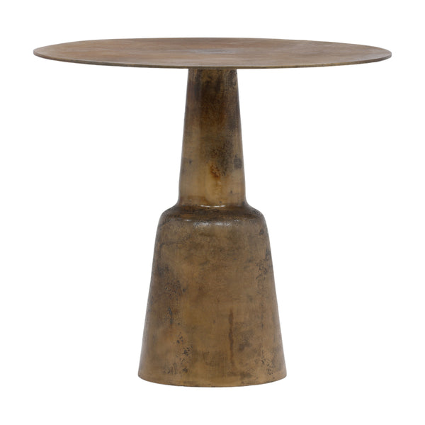 Cast Aluminum Bistro Table - Brass