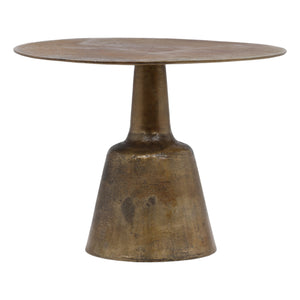 Cast Aluminum Dining Table - Brass