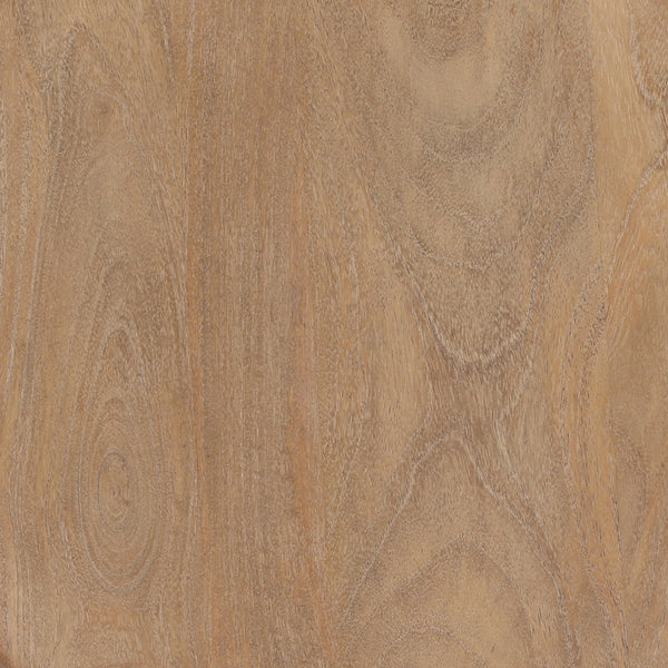 Rounded Edge Mango Wood End Table