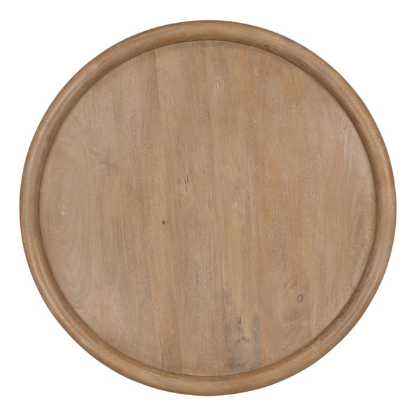 Rounded Edge Mango Wood Coffee Table
