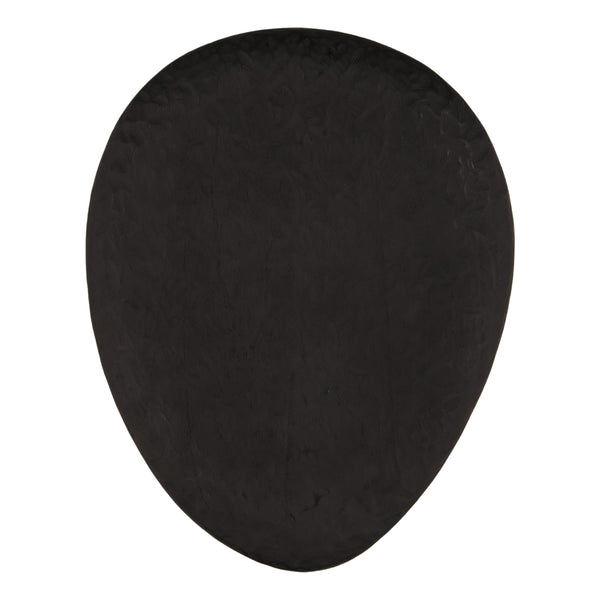 Black Mindi Wood Side Table