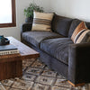 custom sofa comfy extra deep midcentury profile couch 