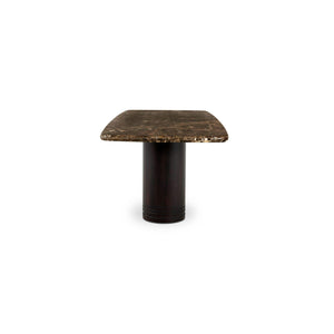 Daphne Dining Table Large Dark Emperador Marble