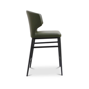 Delaney Counter Stool Dark Green