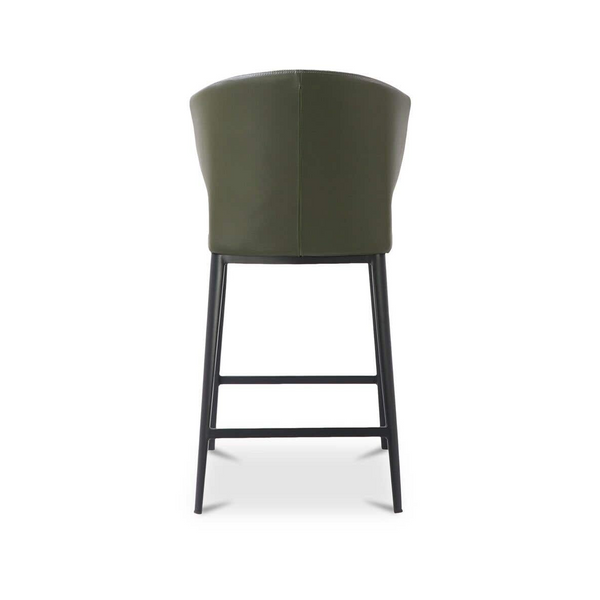 Delaney Counter Stool Dark Green