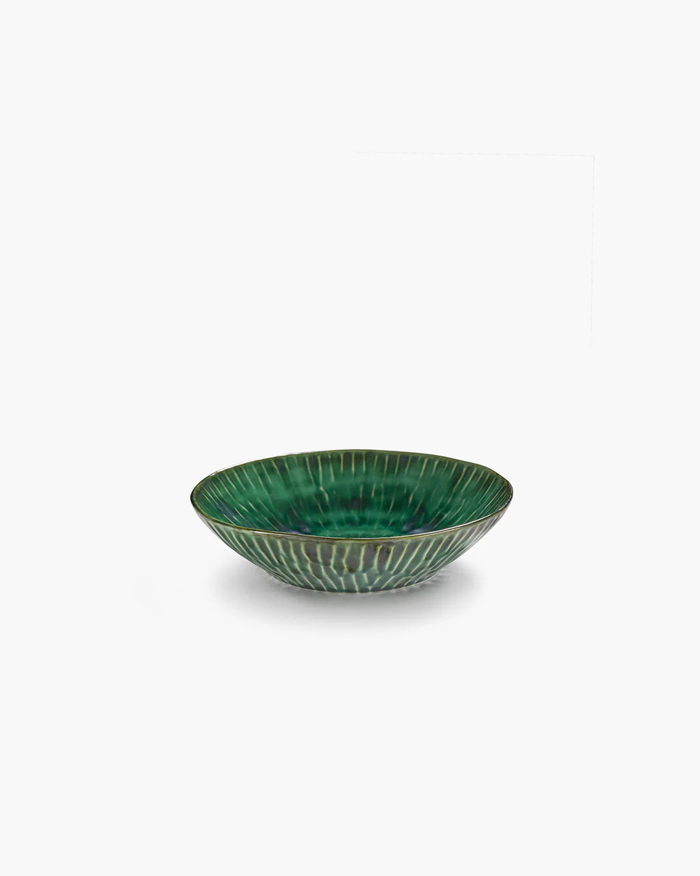 Serving plate S green Verde Lanza
