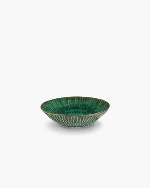 Serving plate S green Verde Lanza