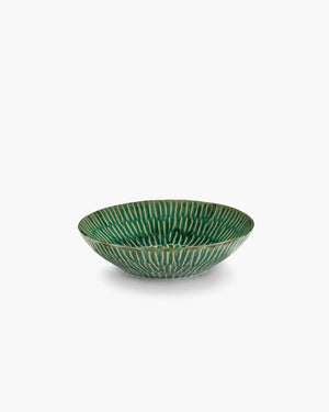 Serving plate L green Verde Lanza
