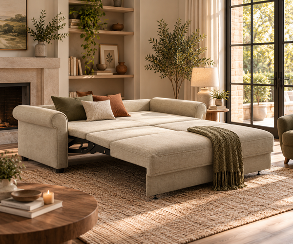 Willow Two Seater Sleeper Sofa by Luonto