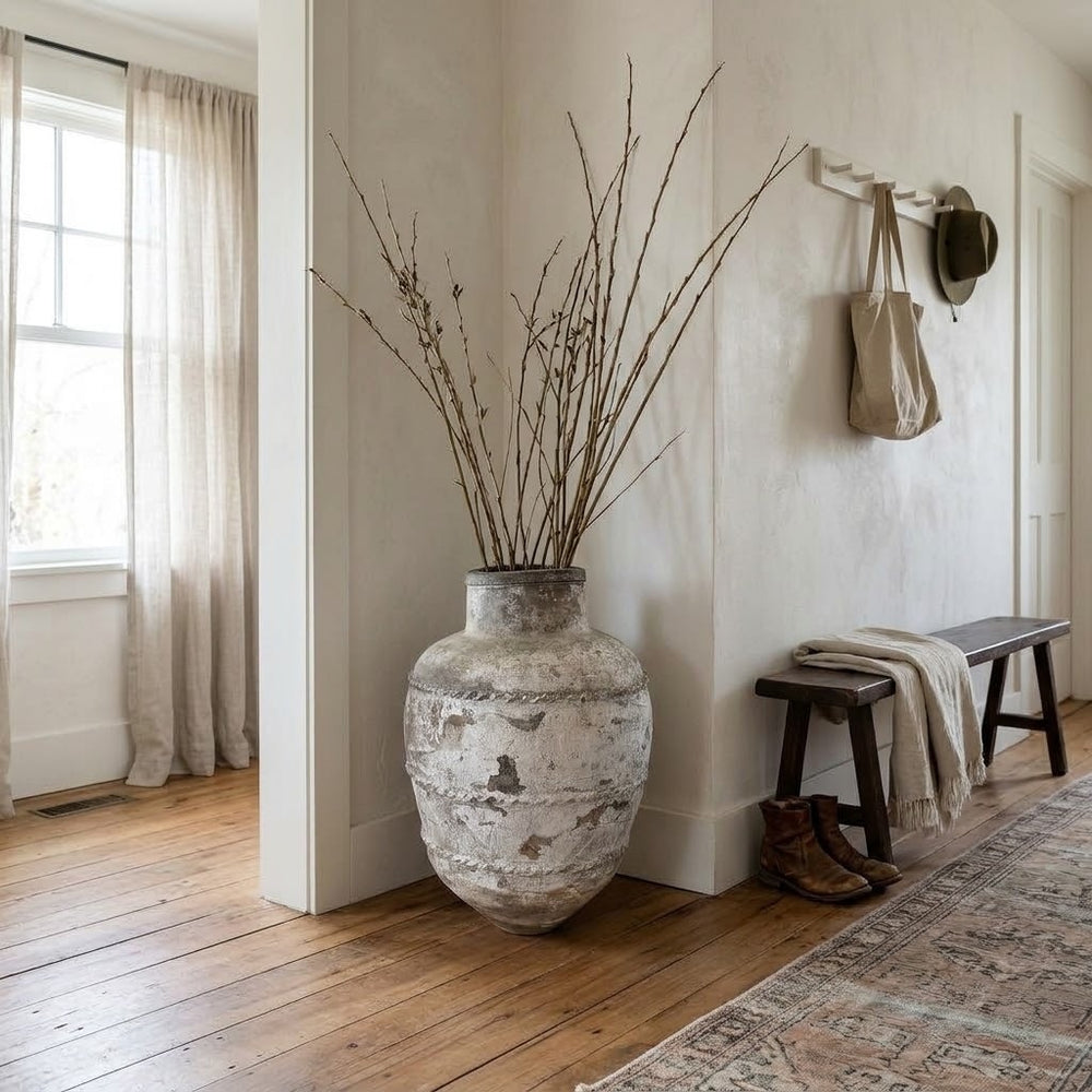 Extra Large Vintage Olive Jar