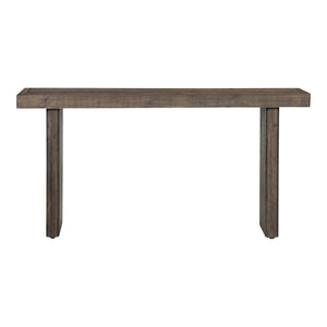 Rustic Wood Console Table