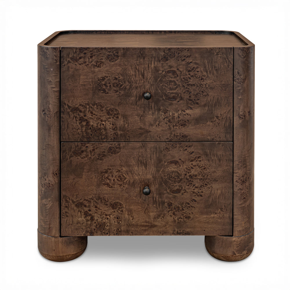 Dark Brown Nightstand