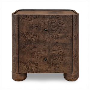 Dark Brown Nightstand