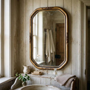 Gilded Art Nouveau Mirror