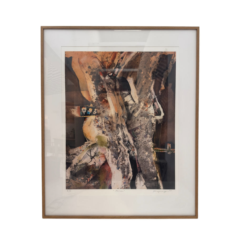 ‘Dawson’ Lithograph by Sam Kirschenweig • 31” x 38”