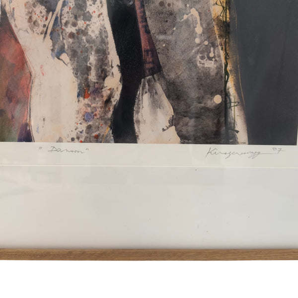 ‘Dawson’ Lithograph by Sam Kirschenweig • 31” x 38”