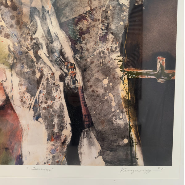 ‘Dawson’ Lithograph by Sam Kirschenweig • 31” x 38”