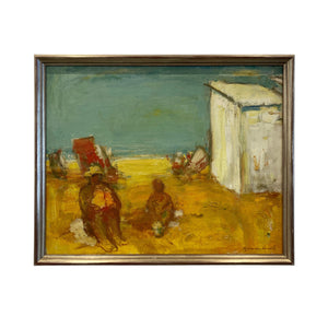 Yellow Beach by Karel Jan Van Den Heuvel