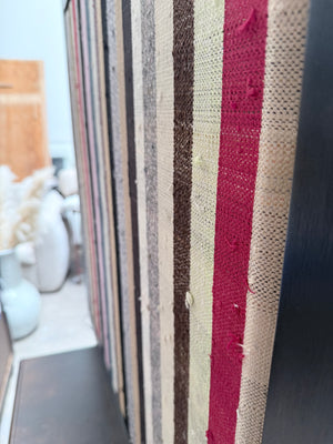 Vintage Turkish Kilim Textile Art