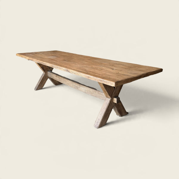 The Cotswald Reclaimed White Oak Dining Table