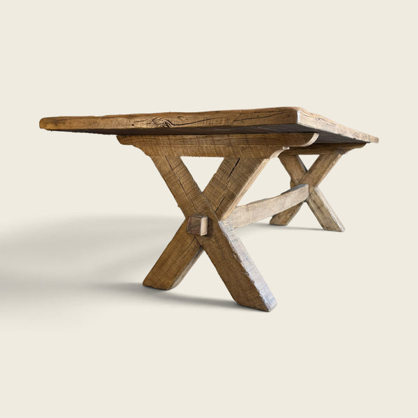 The Cotswald Reclaimed White Oak Dining Table