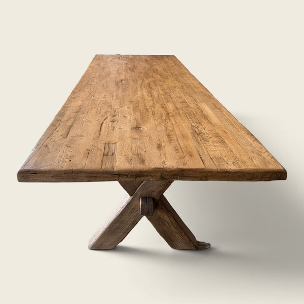 The Cotswald Reclaimed White Oak Dining Table