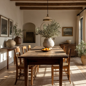 19th Cent. French Oak Dining Table