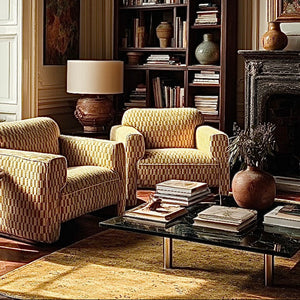 Roll Arm Accent Chair