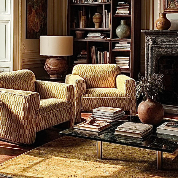 Roll Arm Accent Chair