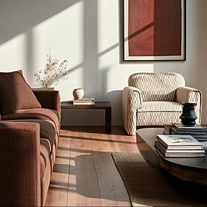 Roll Arm Accent Chair