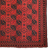 Antique handwoven Turkomen Oriental area rug 