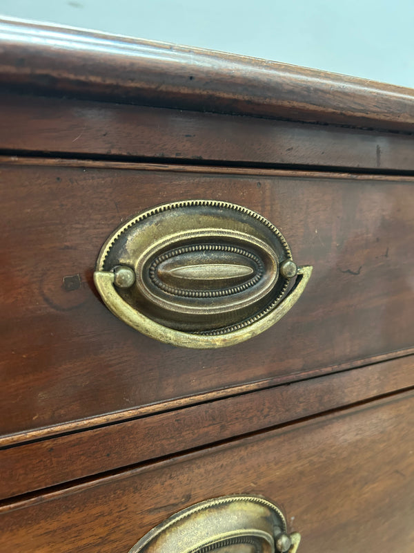 Vintage Mahogany Dresser with Bone Escutcheons