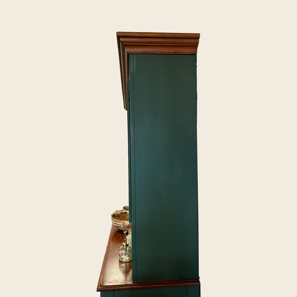Vintage Green Kitchen Hutch