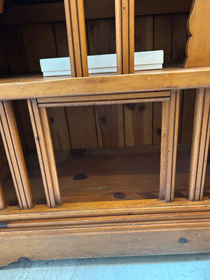 Vintage French Wood Hutch